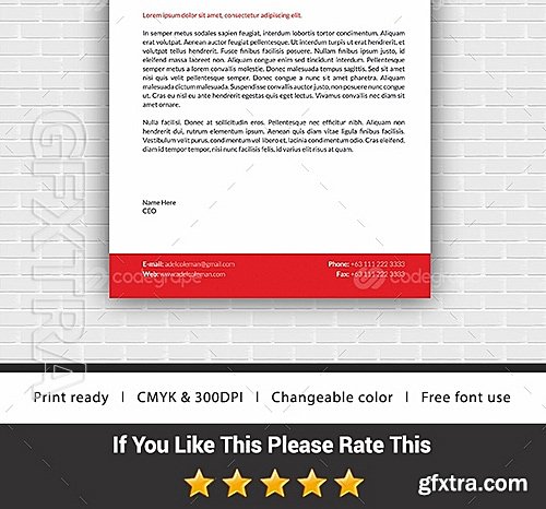 Letterhead Design 7241