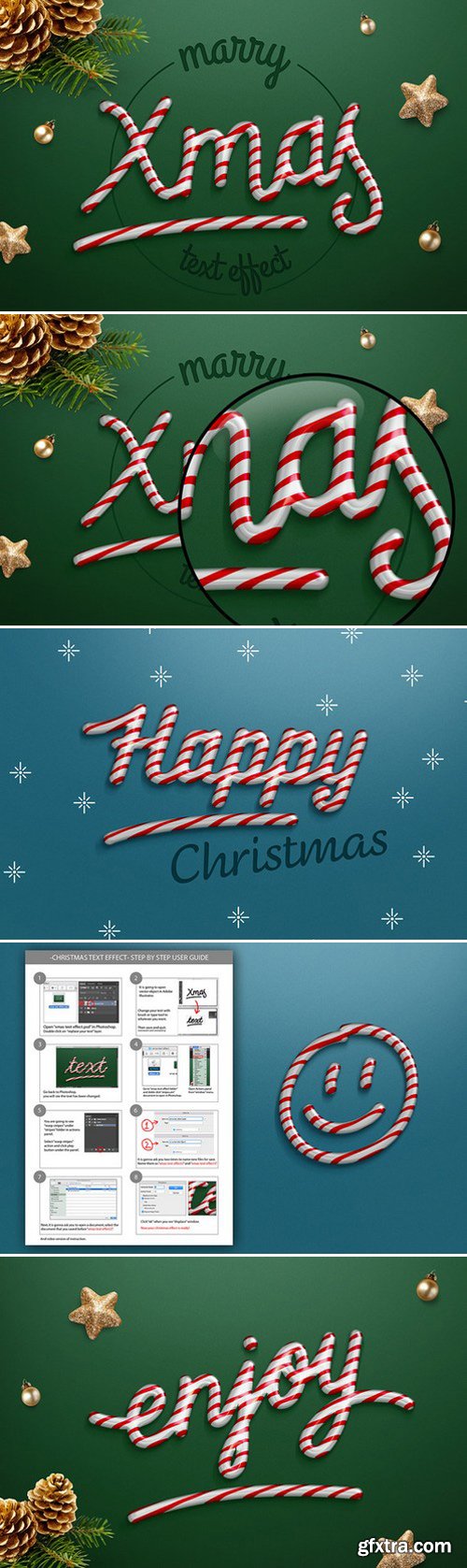 CM - Christmas text effect 446063