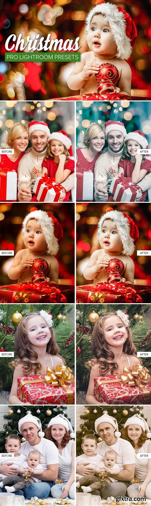 CM - Christmas Lightroom Presets V1 147948