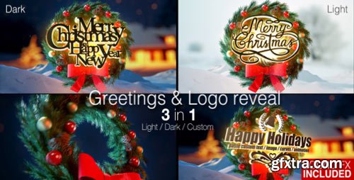 Videohive - Christmas Magic Greetings - 19164805