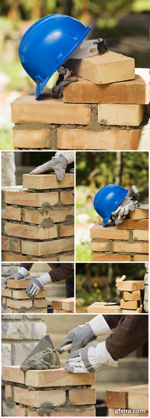 Construction, bricklaying