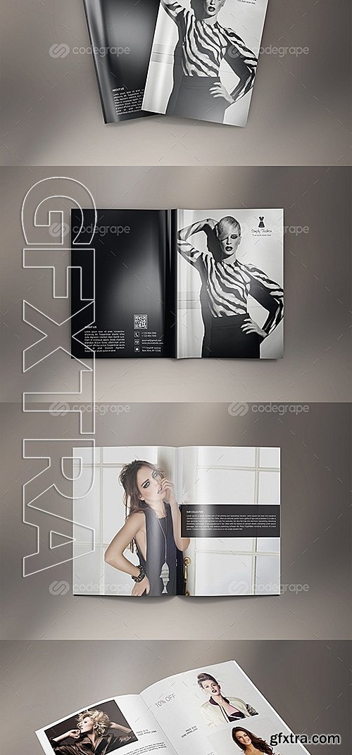 Simply Fashion Portrait Brochure 18 Pages 9783