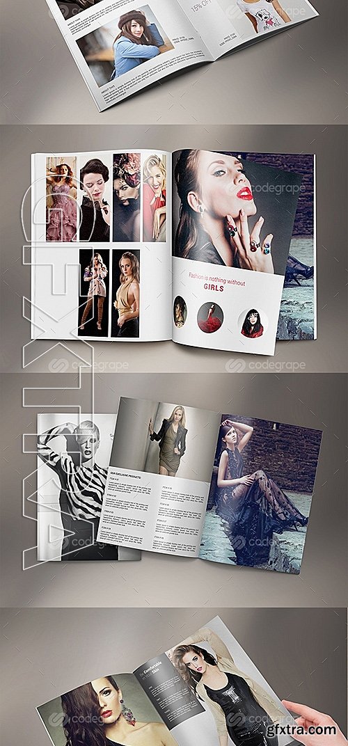 Simply Fashion Portrait Brochure 18 Pages 9783