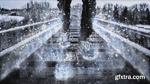 Videohive - Winter Splash Motion - 19016364