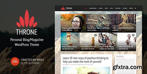 ThemeForest - Throne v1.6.1 - Personal Blog Magazine WordPress Theme - 8134834