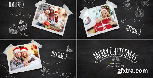 Videohive Christmas Blackboard 6189750