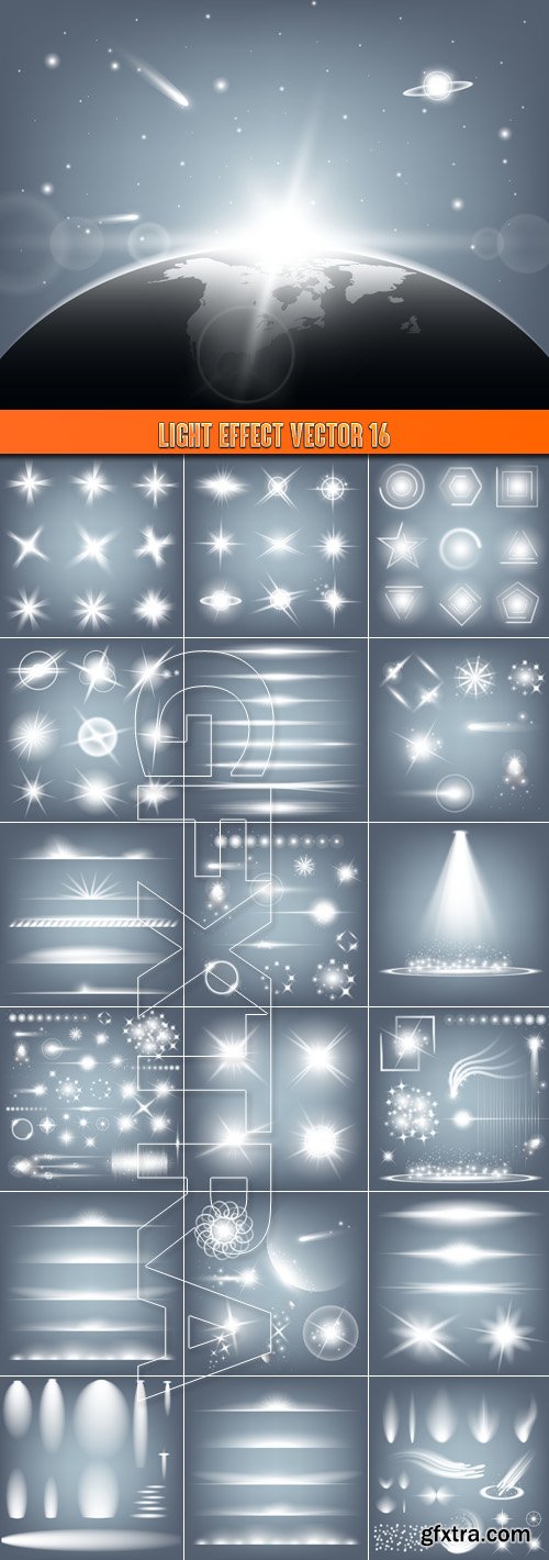 Light effect vector 16