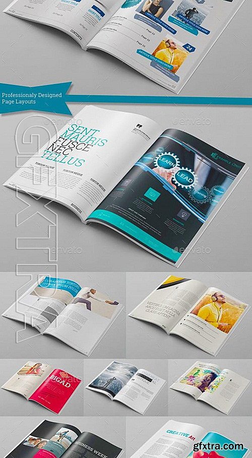 GraphicRiver - 80 Pages Photoshop Magazine 10470060