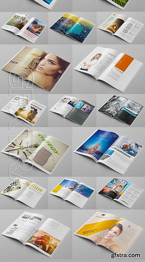 GraphicRiver - 80 Pages Photoshop Magazine 10470060