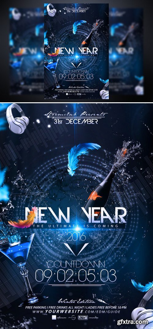 CM - New Year Countdown Flyer 469650