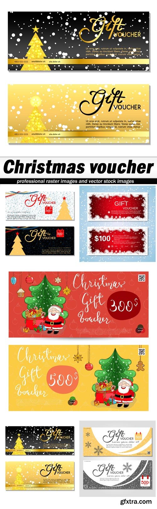 Christmas voucher - 5 EPS