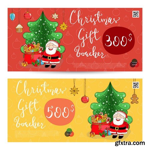 Christmas voucher - 5 EPS