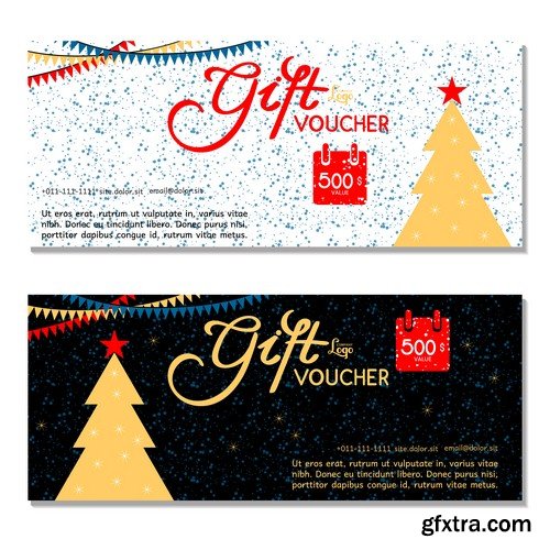 Christmas voucher - 5 EPS