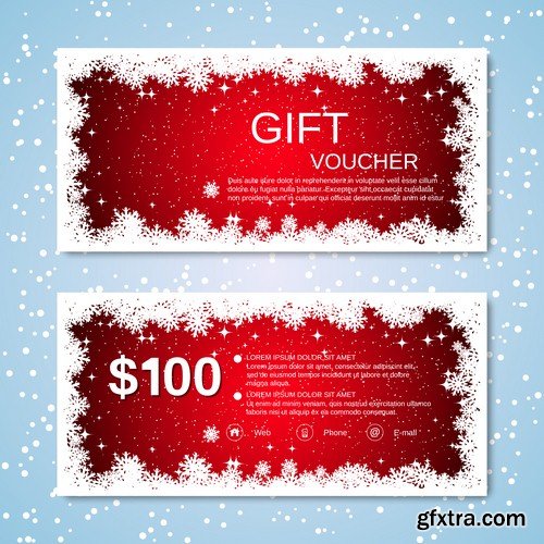 Christmas voucher - 5 EPS