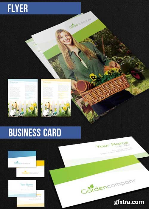 Gardening Brochure Pack V8 PSD Template