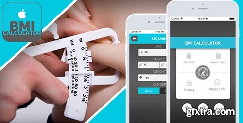 CodeCanyon - BMI Calculator for iOS v1.1 - Full Application with PSD - 17253481