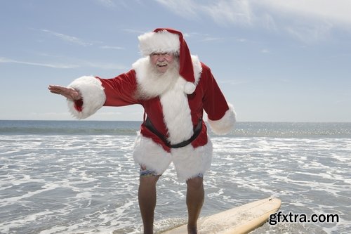 Collection Santa Claus on vacation travel tourism 25 HQ Jpeg