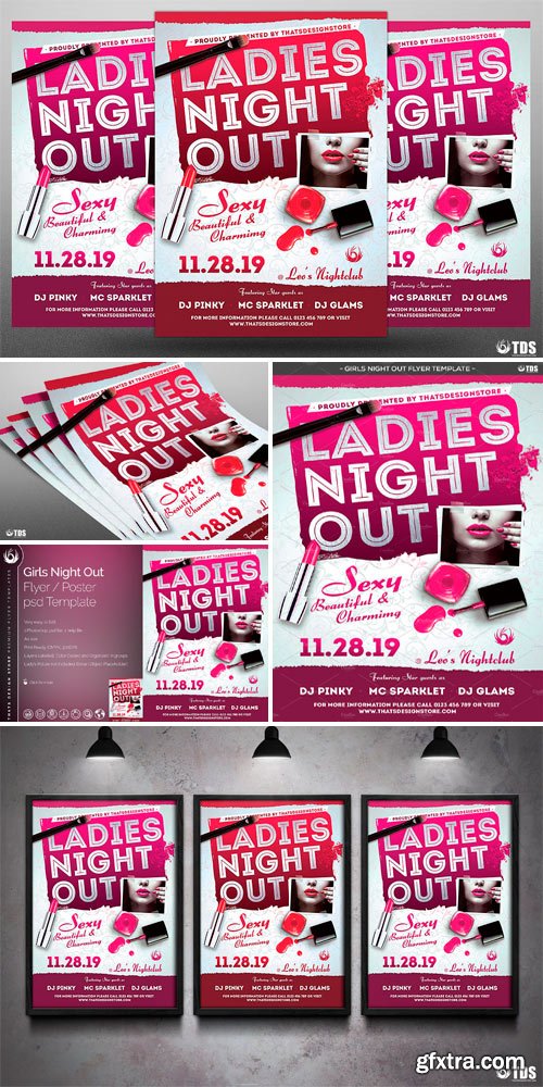 CM 1108056 - Girls Night Out Flyer Template