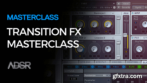 ADSR Sounds Transition FX Masterclass TUTORiAL-SYNTHiC4TE