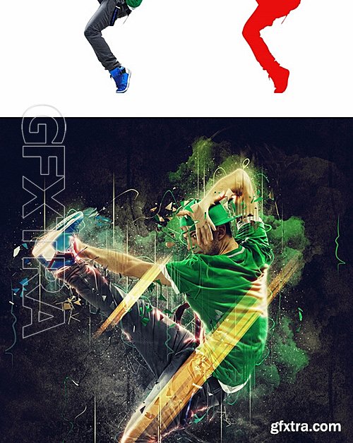 GraphicRiver - Vibrant Photoshop Action 19130364