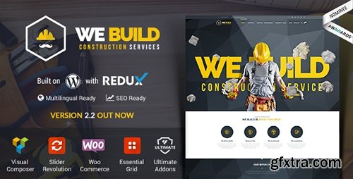 ThemeForest - We Build v2.3 - Construction, Building WP Theme - 12448478