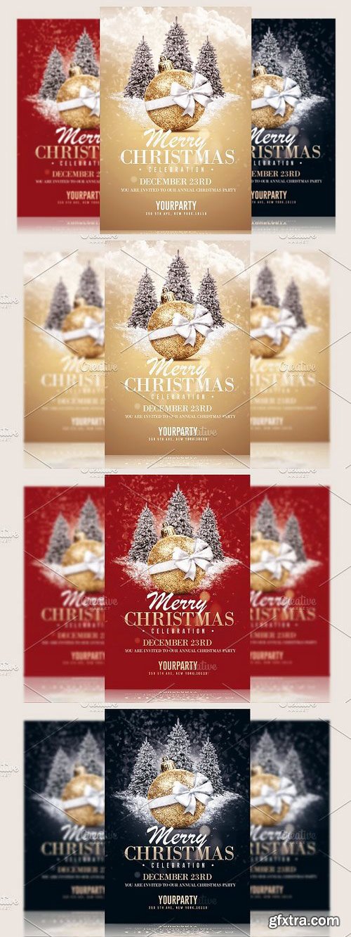 CM - Christmas Invitation - Psd Templates 1115449