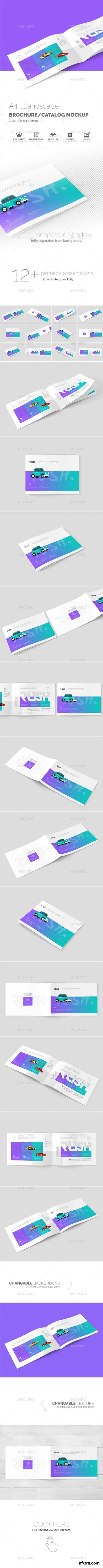 GR - A4 Landscape Brochure / Catalog Mockups 16533933