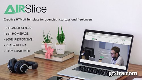 ThemeForest - AirSlice v1.0 - HTML Creative Responsive Template - 12961930