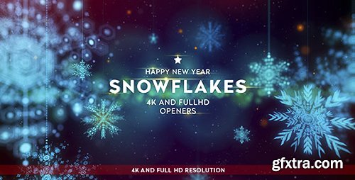 Videohive Snowflakes 4K Openers 13599466