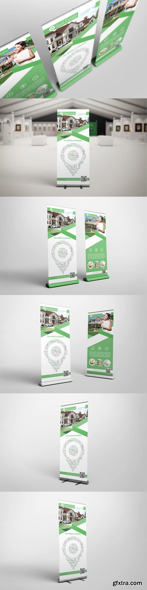 Roll Up Banner Mock Up