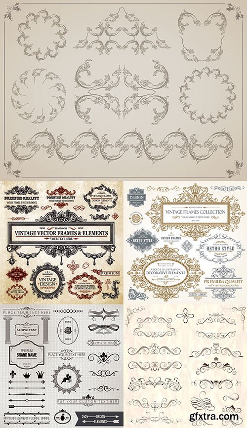 Calligraphic Design Elements 2