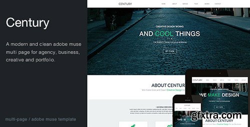 ThemeForest - Century v1.0 - Agency Multi Page Muse Template - 7341778