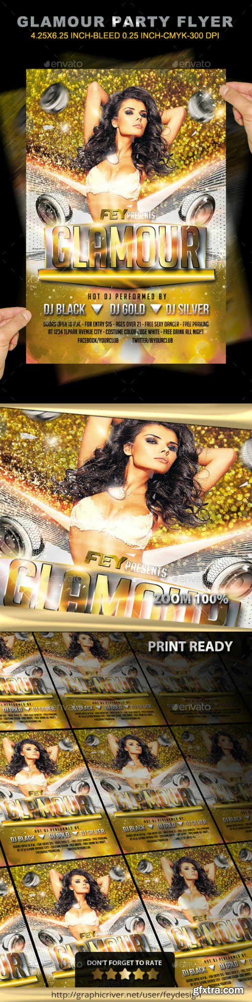 GR - Glamour Party Flyer 11912158