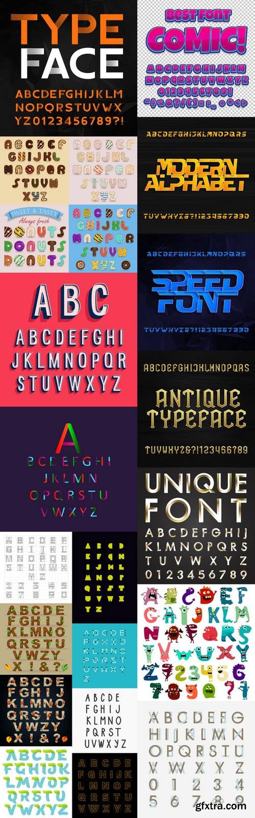 Alphabet Vector Font