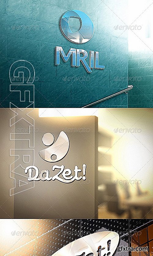 GraphicRiver - 12 Corporate Logo Mockup 8321519