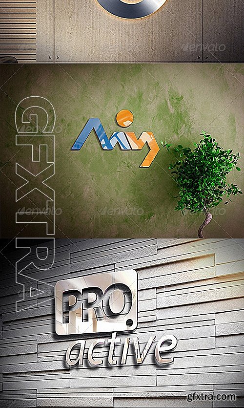 GraphicRiver - 12 Corporate Logo Mockup 8321519