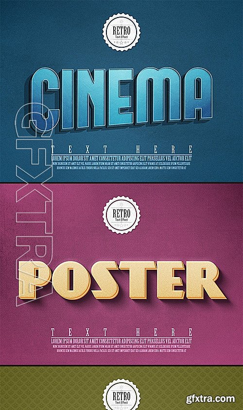 GraphicRiver - Retro Text Effects 11786534