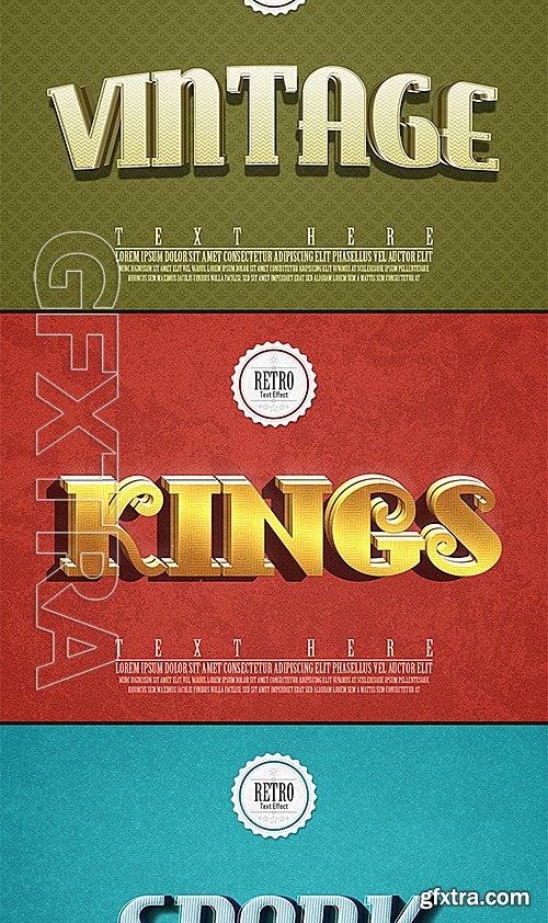 GraphicRiver - Retro Text Effects 11786534