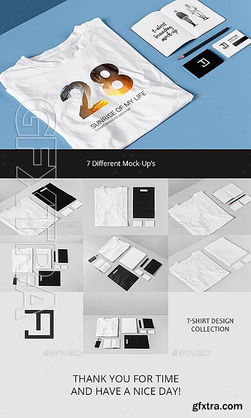 GraphicRiver - T-Shirt Branding Mock-Up 13177976