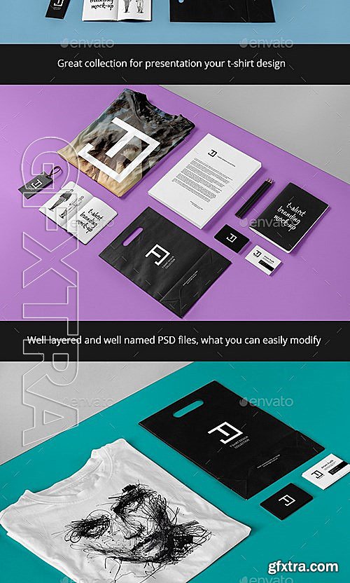 GraphicRiver - T-Shirt Branding Mock-Up 13177976