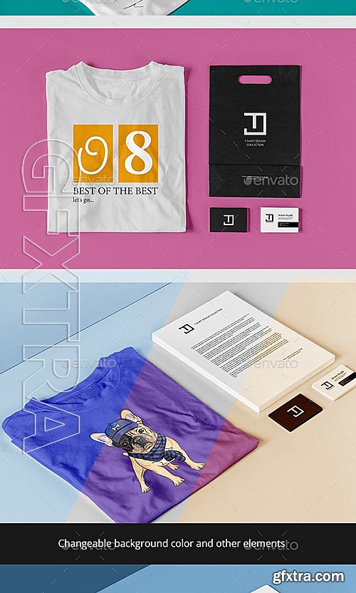 GraphicRiver - T-Shirt Branding Mock-Up 13177976