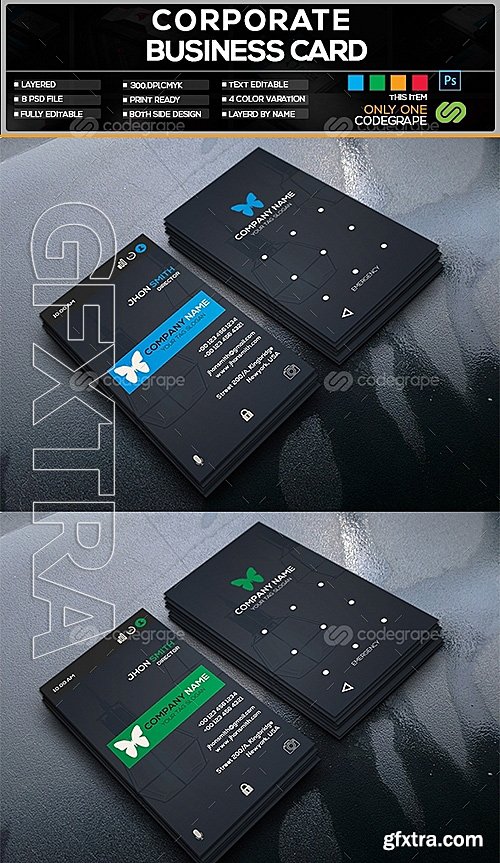 Smart Lock Business Card 10671