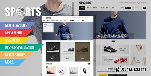 ThemeForest - Sport v2.0.0 - Multipurpose Magento theme - 9817290