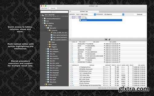 SQLPro for MSSQL 1.0.135 (Mac OS X)