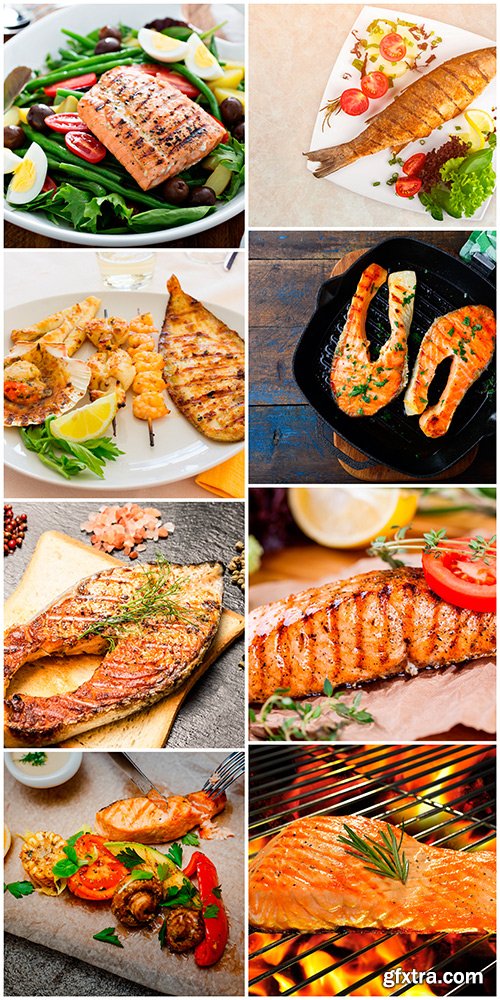 Grilled fish - 8UHQ JPEG