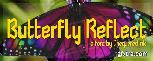 Butterfly Reflect Font