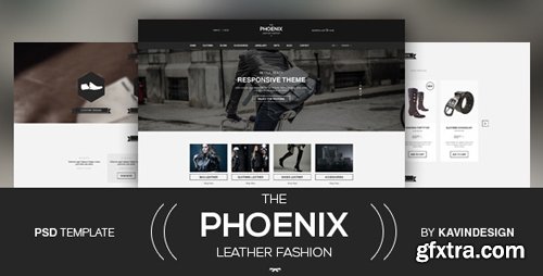 ThemeForest - The Phoenix - PSD Template 8294972