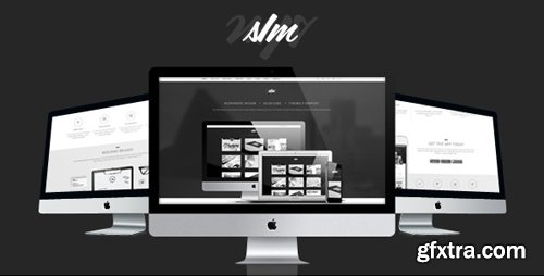 ThemeForest - SIM - One Page PSD Template 8234565