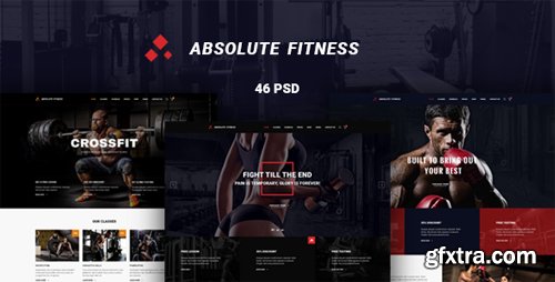 ThemeForest - Absolute Fitness - PSD Template 18599187