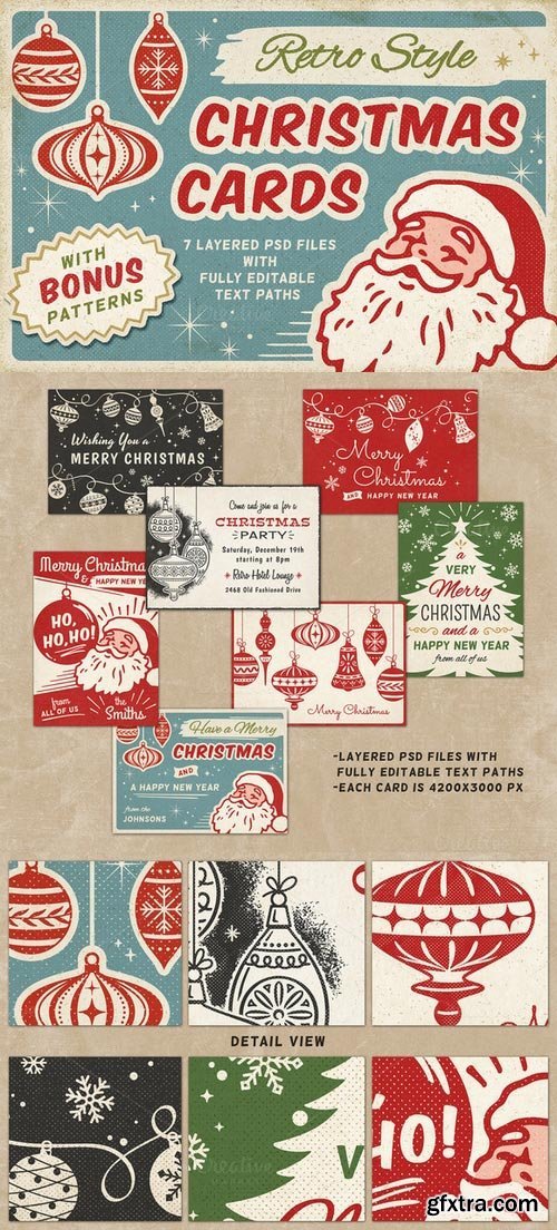 CM - Retro Christmas Cards vol.2 426146